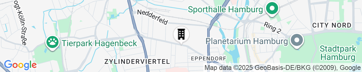 Map for Holiday Inn - the niu, Bricks Hamburg by IHG