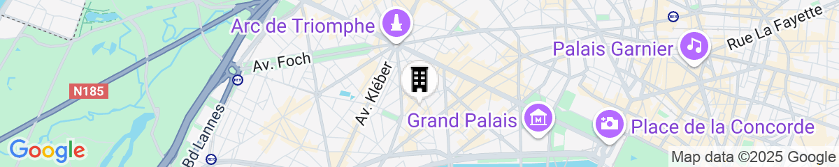 Map for Padam Hôtel