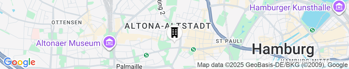 Map for Hotel am Beatles-Platz