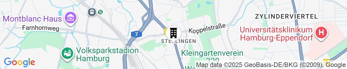 Map for Arcade Hotel Hamburg