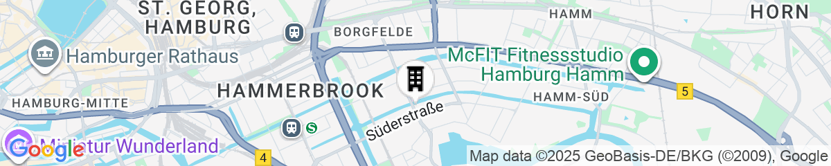 Map for Apartments am Südkanal