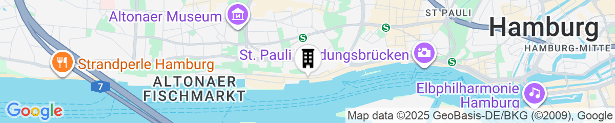 Map for Clipper Boardinghouse – Hamburg-Holzhafen