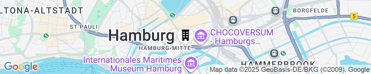 Map for Adina Apartment Hotel Hamburg Speicherstadt