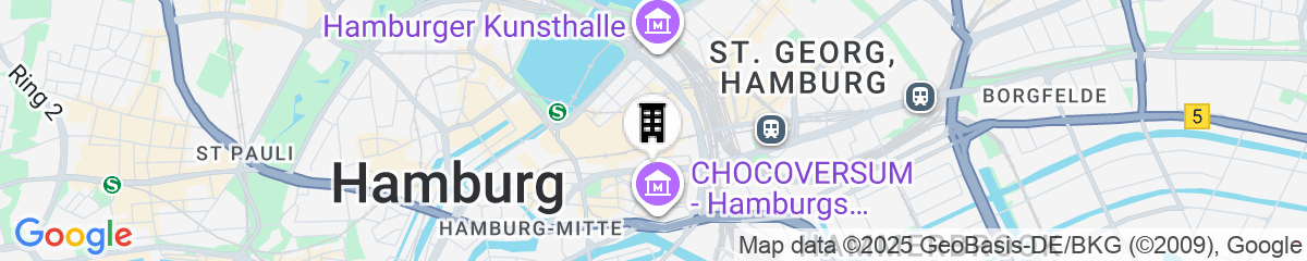 Map for Hapimag Resort Hamburg