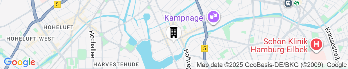 Map for stay with legends