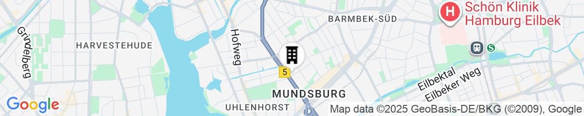 Map for Homaris Apartments Winterhude