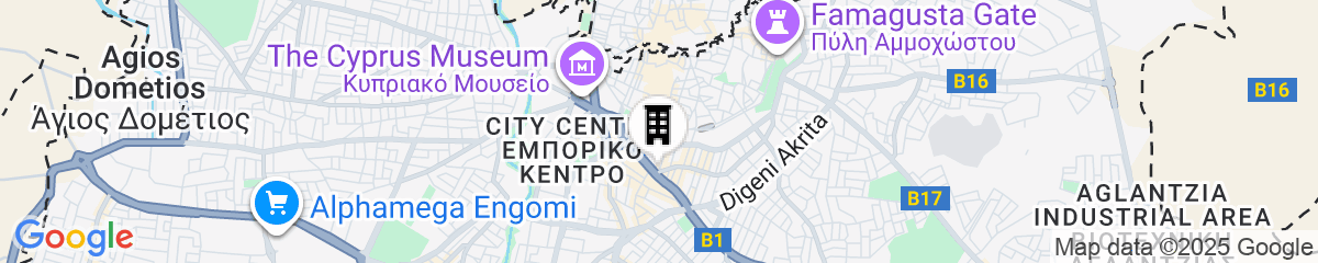 Map for WealthyStays Nicosia Heights