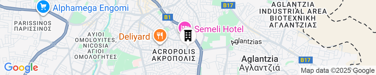 Map for Phaedrus Living Luxury Suite Nicosia 504