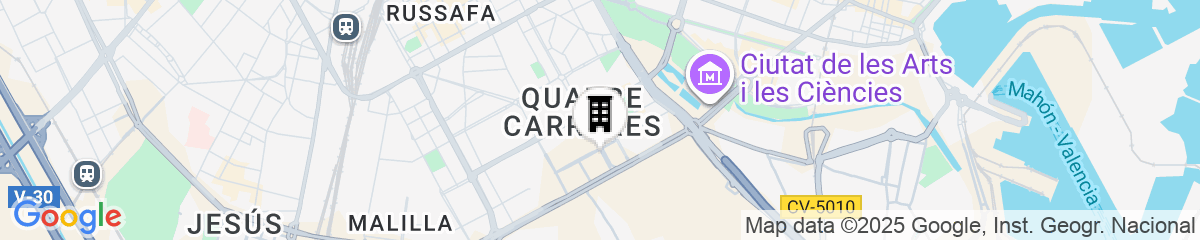 Map for Inspiracion Valencia