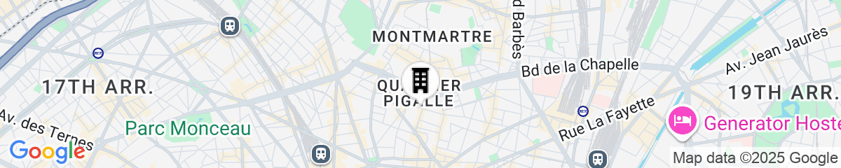 Map for Grand Pigalle Experimental