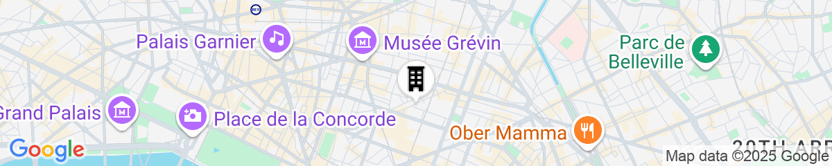 Map for Hotel du Sentier