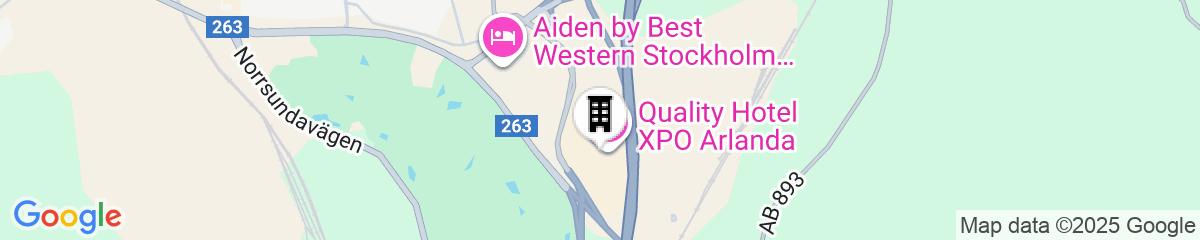 Map for  ApartDirect Arlandastad