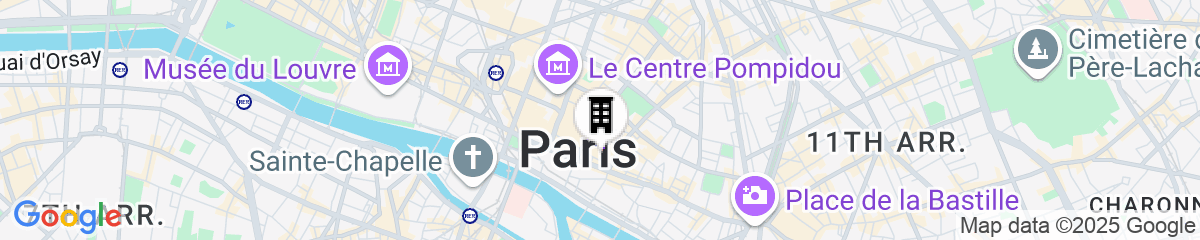 Map for Hôtel Bourg Tibourg - Paris Marais