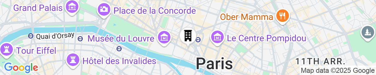 Map for Hotel Ducs de Bourgogne