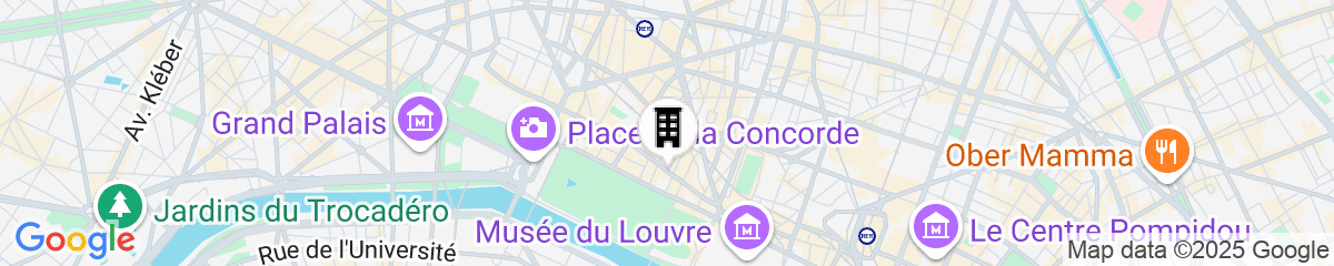 Map for Le Relais Saint Honoré