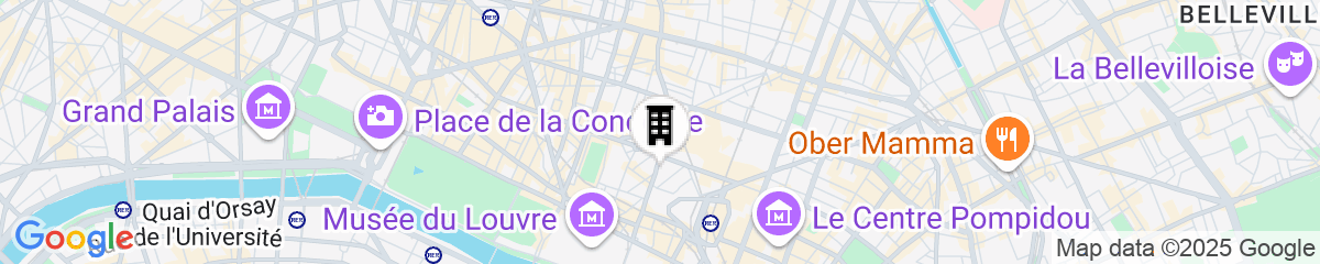 Map for Hôtel Madame Rêve