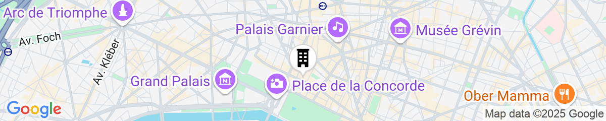 Map for Le Burgundy Paris