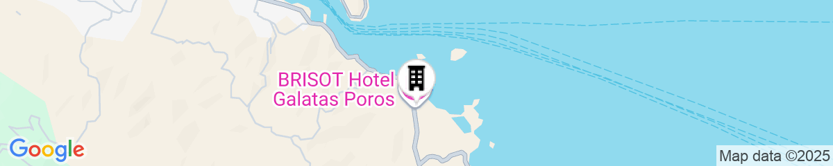 Map for BRISOT Hotel Galatas Poros