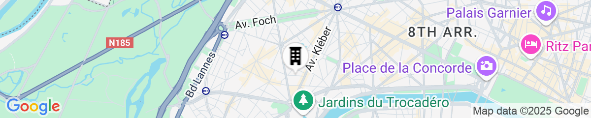 Map for Hotel Floride Etoile