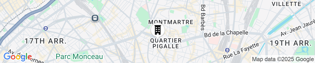 Map for Artemisia Montmartre 