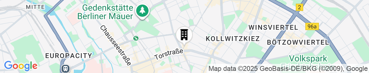 Map for Gorki Apartments Berlin