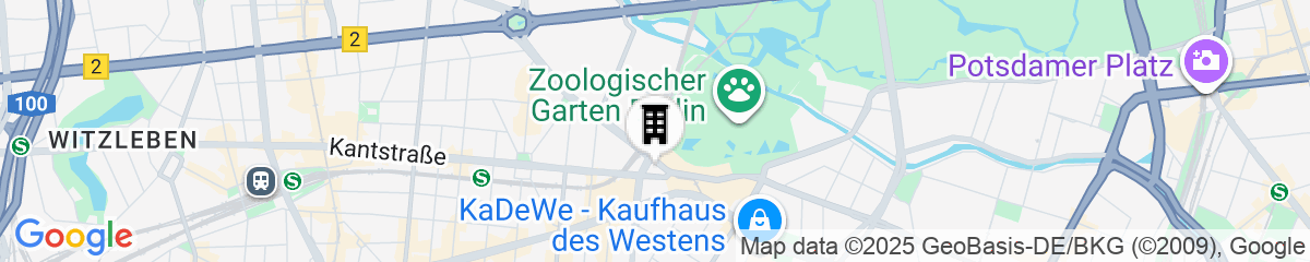 Map for Waldorf Astoria Berlin