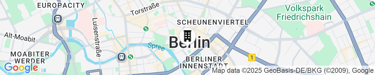 Map for Classik Hotel Alexander Plaza