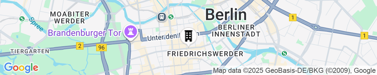 Map for TITANIC Gendarmenmarkt Berlin