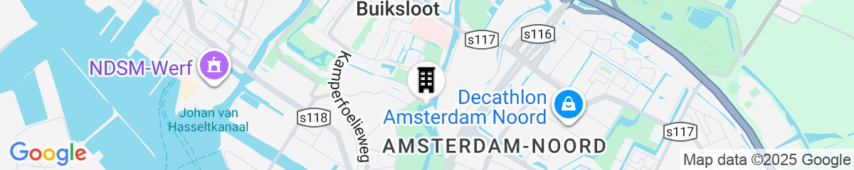 Map for SWEETS - Buiksloterdraaibrug