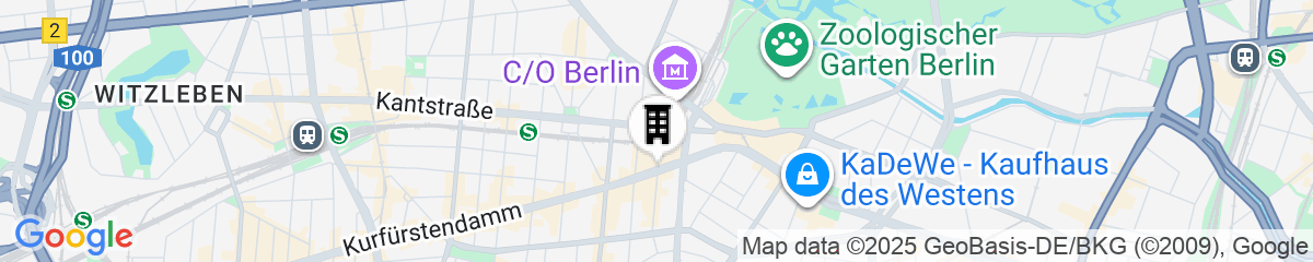 Map for Hotel Zoo Berlin