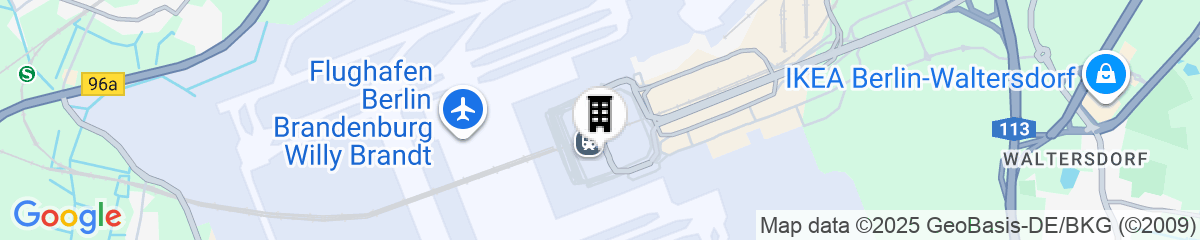 Map for IntercityHotel Berlin Airport BER Terminal 1+2 