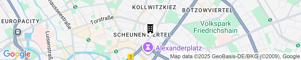Map for H4 Hotel Berlin Alexanderplatz