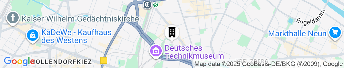 Map for The Posthouse Berlin Potsdamer Platz - Leonardo Limited Edition