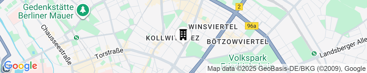 Map for Limehome Berlin Prenzlauer Allee