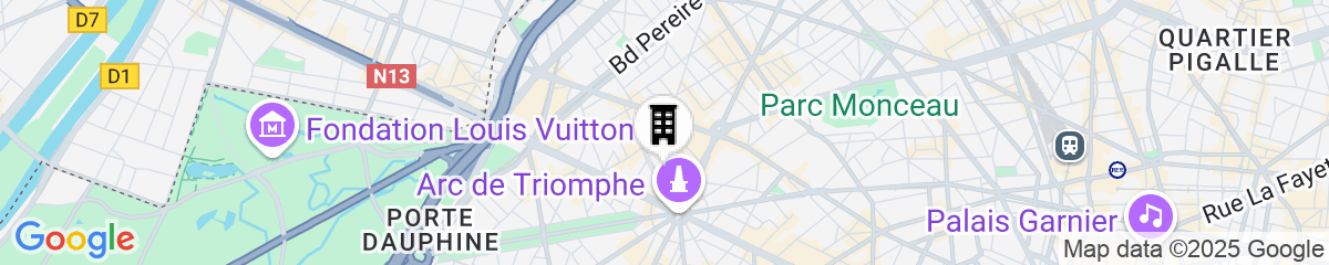 Map for Hotel Balmoral