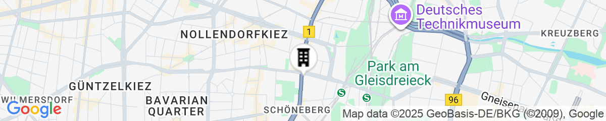 Map for Hotel LINDEMANN'S Berlin