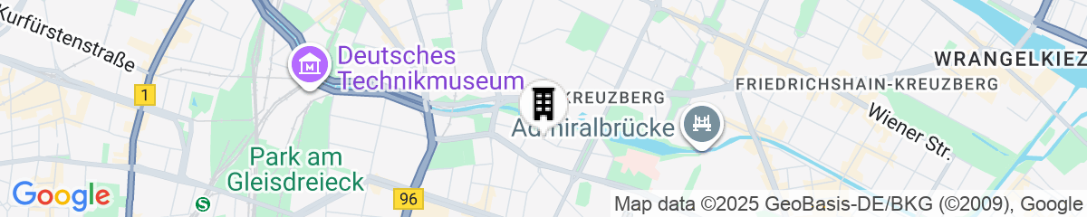 Map for Hotel Johann