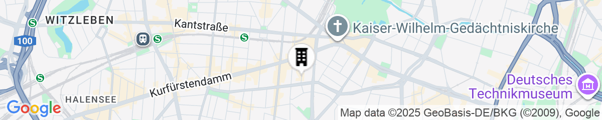 Map for Henri Hotel Berlin