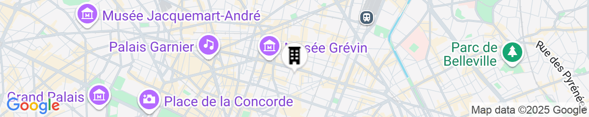 Map for The Hoxton Paris