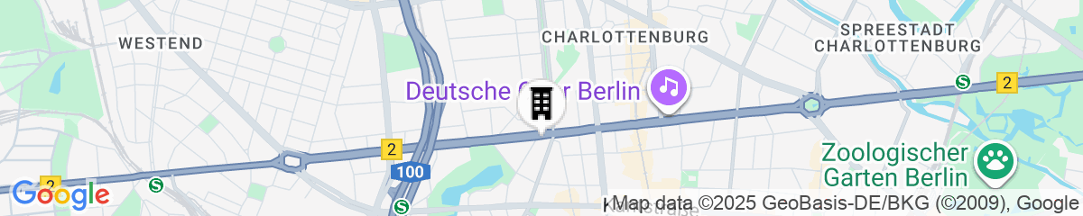 Map for B&B Hotel Berlin-Charlottenburg