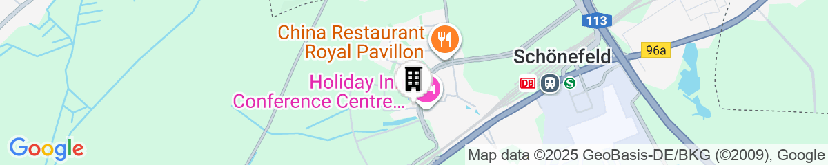 Map for Holiday Inn - the niu, Pax Berlin Airport by IHG