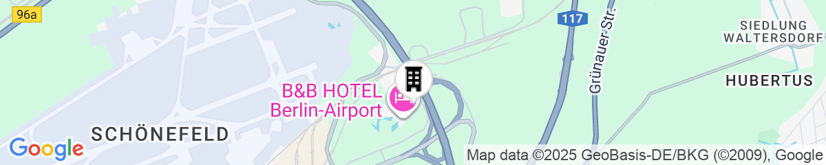 Map for Moxy Berlin Airport