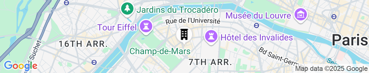 Map for  Relais Bosquet by Malone