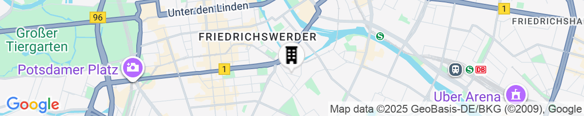 Map for TITANIC Comfort Berlin Mitte