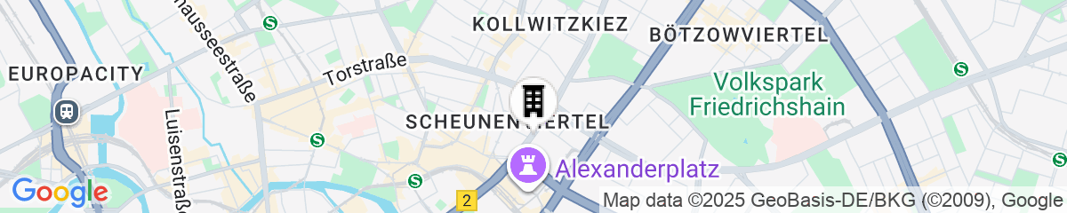 Map for H2 Hotel Berlin Alexanderplatz