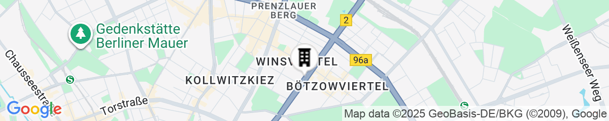 Map for Old Town Hotel Berlin