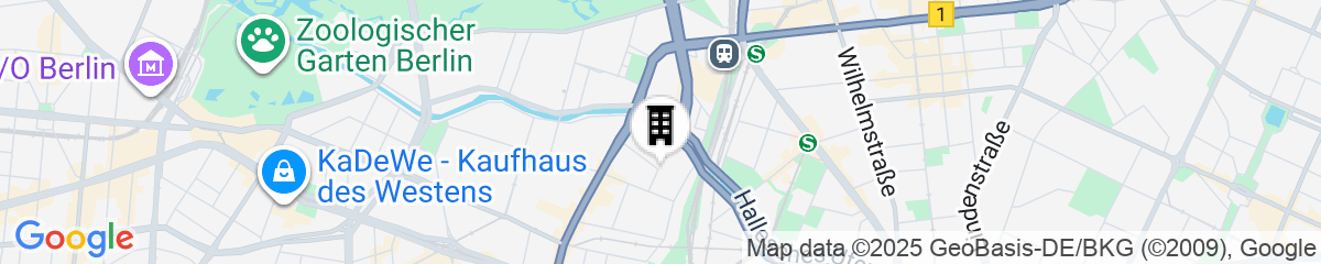 Map for Fjord Hotel Berlin