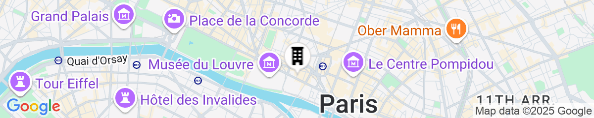 Map for L'Empire Paris