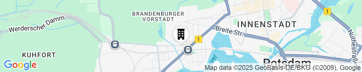 Map for Apartment am Schlosspark