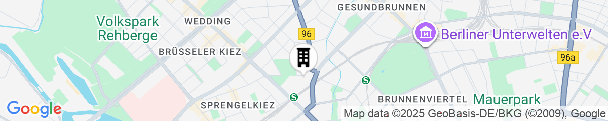 Map for Downtown Apartments Berlin Mitte Wedding